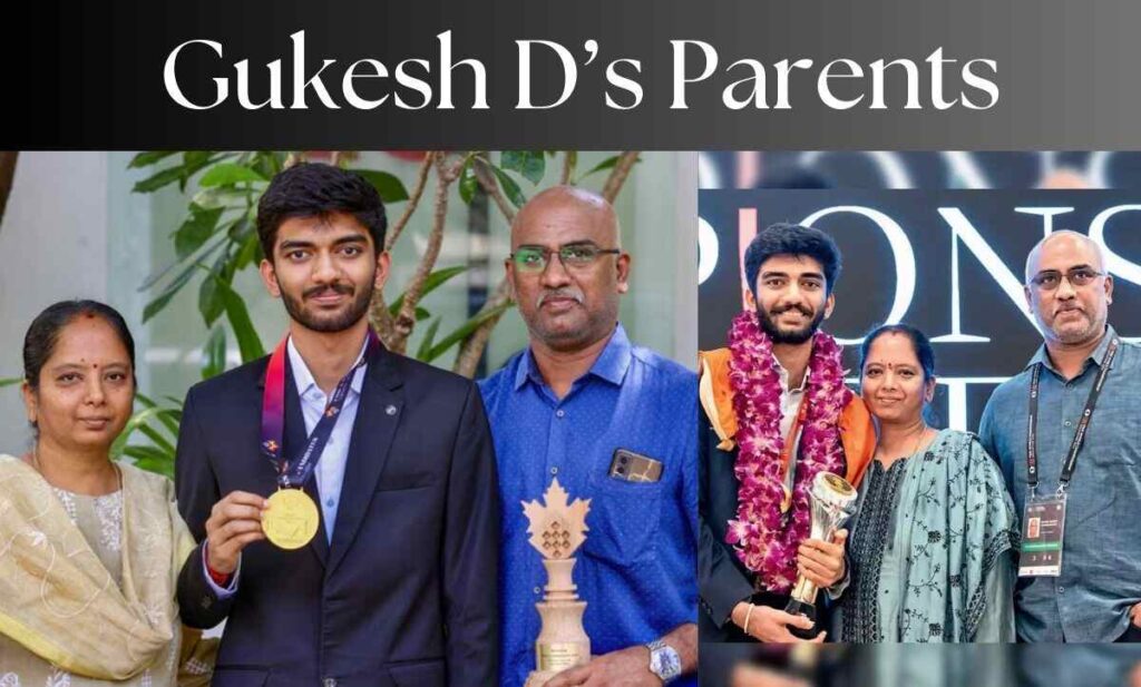 Gukesh Dommaraju parents