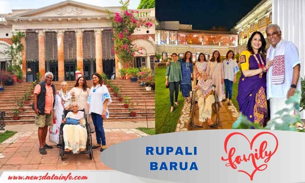 Rupali Barua family