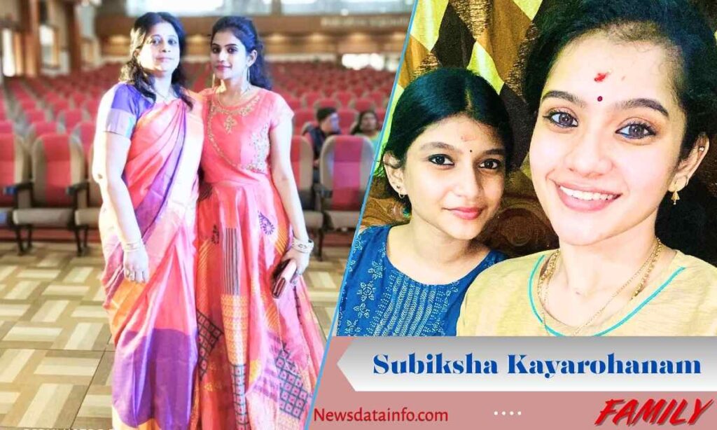 Subiksha Kayarohanam Family
