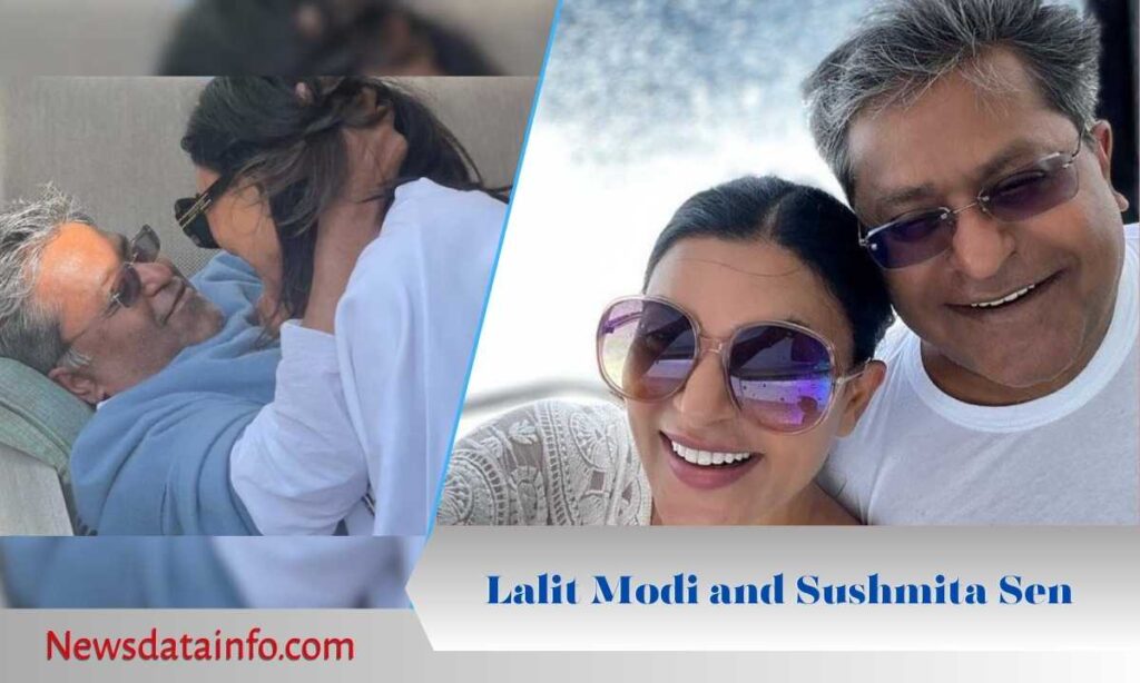 Lalit Modi and Sushmita Sen
